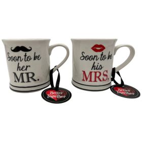 14 oz Assorted Soon To Be Mr. And Mrs. Mug