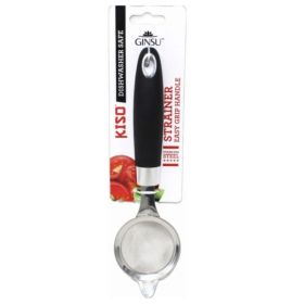 Ginsu Kiso Strainer with Black Embossed Handle