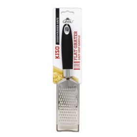 Ginsu Kiso Stainless Steel Flat Grater with Easy Grip Handle