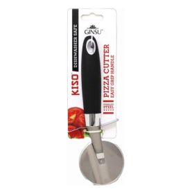 Ginsu Kiso Stainless Steel Pizza Cutter with Easy Grip Handle