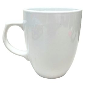 16oz White Ceramic Mug