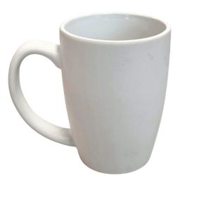 14oz Matte White Challenge Ceramic Mug