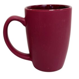 14oz Matte Maroon Challenge Ceramic Mug