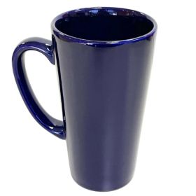 16oz Large Cobalt Cafe Ceramic Mug