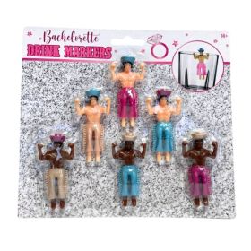 Luv Her 6 Pack Novelty Cowboy Drink Cup Markers