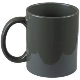 11 oz Grey Coated Solid Colored Mug