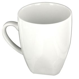 Modern White Ceramic Coffee Mug