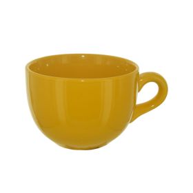 14 Oz. Yellow Ceramic Mug