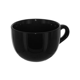 14 Oz. Black Ceramic Mug