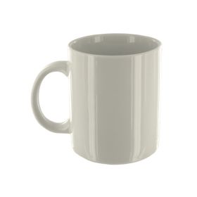 Large White Ceramic Mug