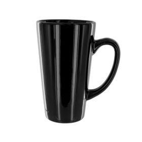 15-Ounce Black Tall Mug