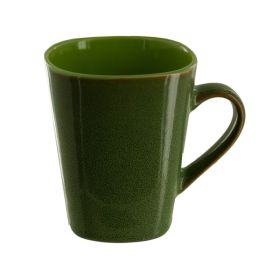 Lime Green Speckled Ceramic Mug
