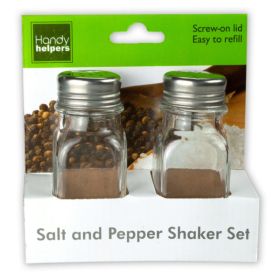 Squared Salt and Pepper Shaker Set