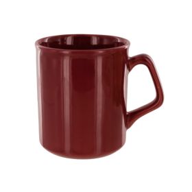 CERAMIC MUG MAROON