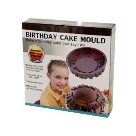 Birthday Message Cake Mold