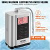 VEVOR Alkaline Water Ionizer Machine, pH 3.5-10.5 Alkaline Acidic Hydrogen Water Purifier,