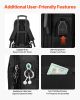 Lightweight Backpack 26 L Hiking Backpack Fits 15.6 in Laptop (Black) - Default